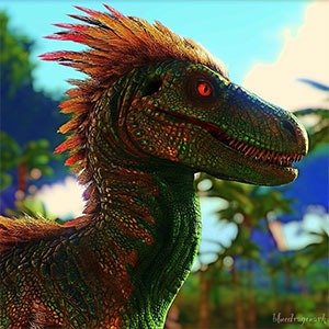 ARK Survival Evolved raptor — ARK-SERVERS PROJECT server cluster